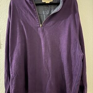 Tommy Bahama Men's Purple Sweater